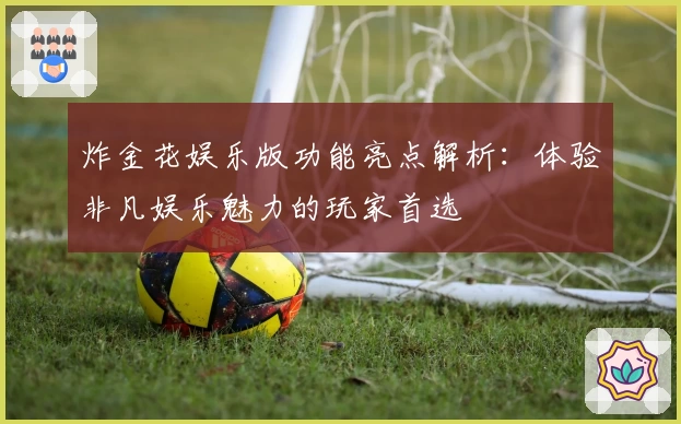 炸金花娱乐版功能亮点解析:体验非凡娱乐魅力的玩家首选