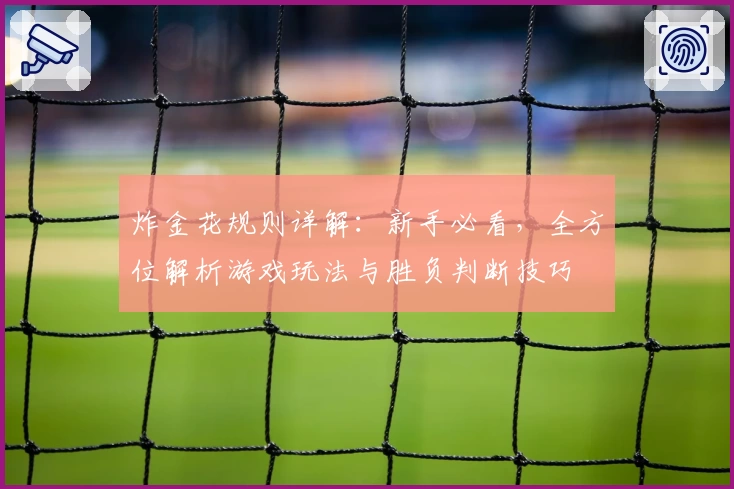 炸金花规则详解：新手必看，全方位解析游戏玩法与胜负判断技巧